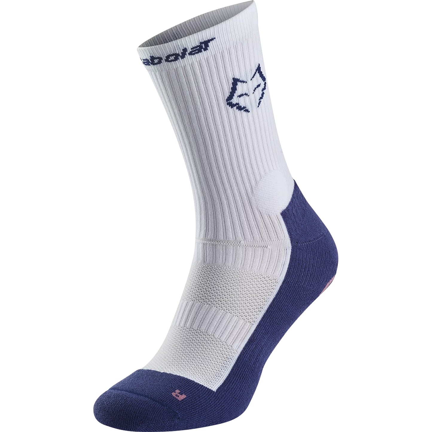 BABOLAT CALCETINES MID-CALF LEBRON WHITE/BLUE