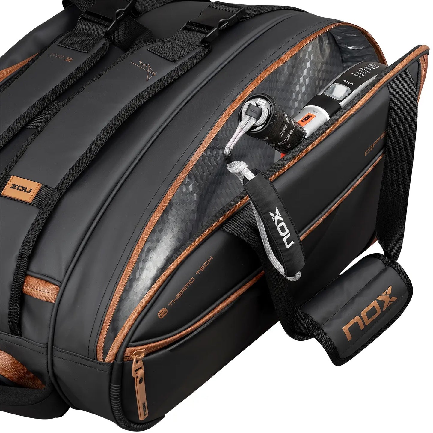 PALETERO NOX LUXURY OPEN SERIES NEGRO MARRÓN