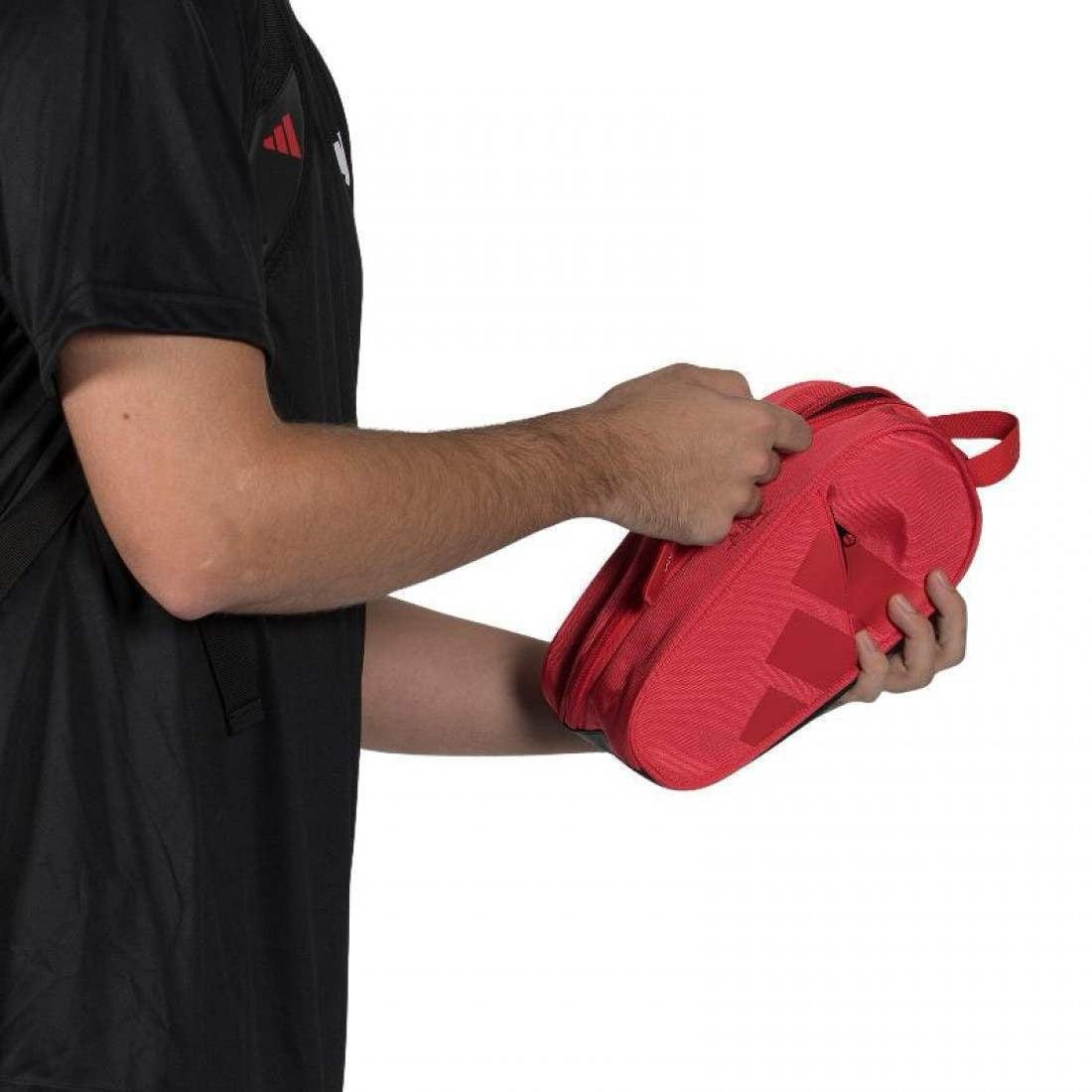 Neceser Adidas Ale Galan 3.5 Negro Rojo