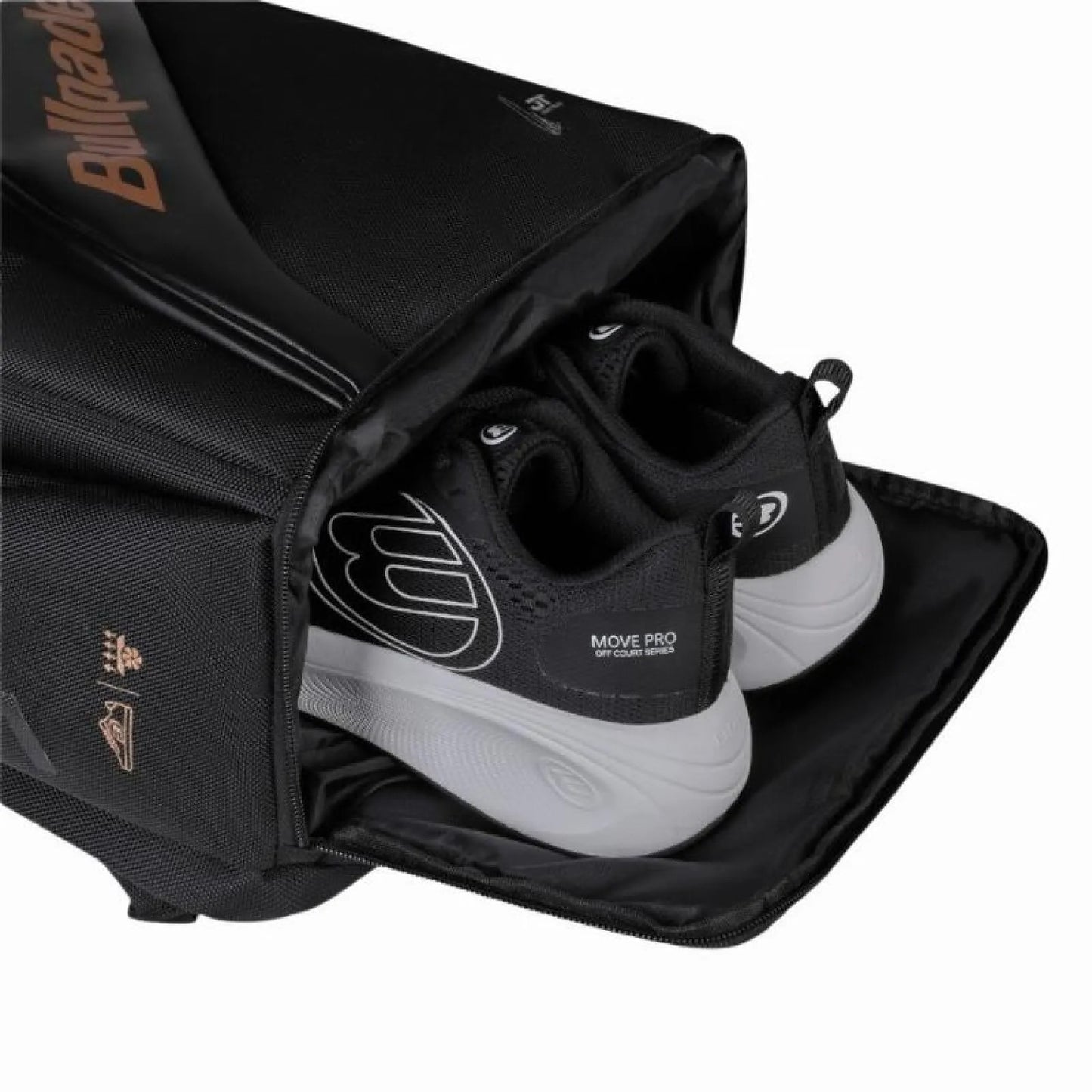 Mochila Bullpadel Juan Tello Vertex Negro