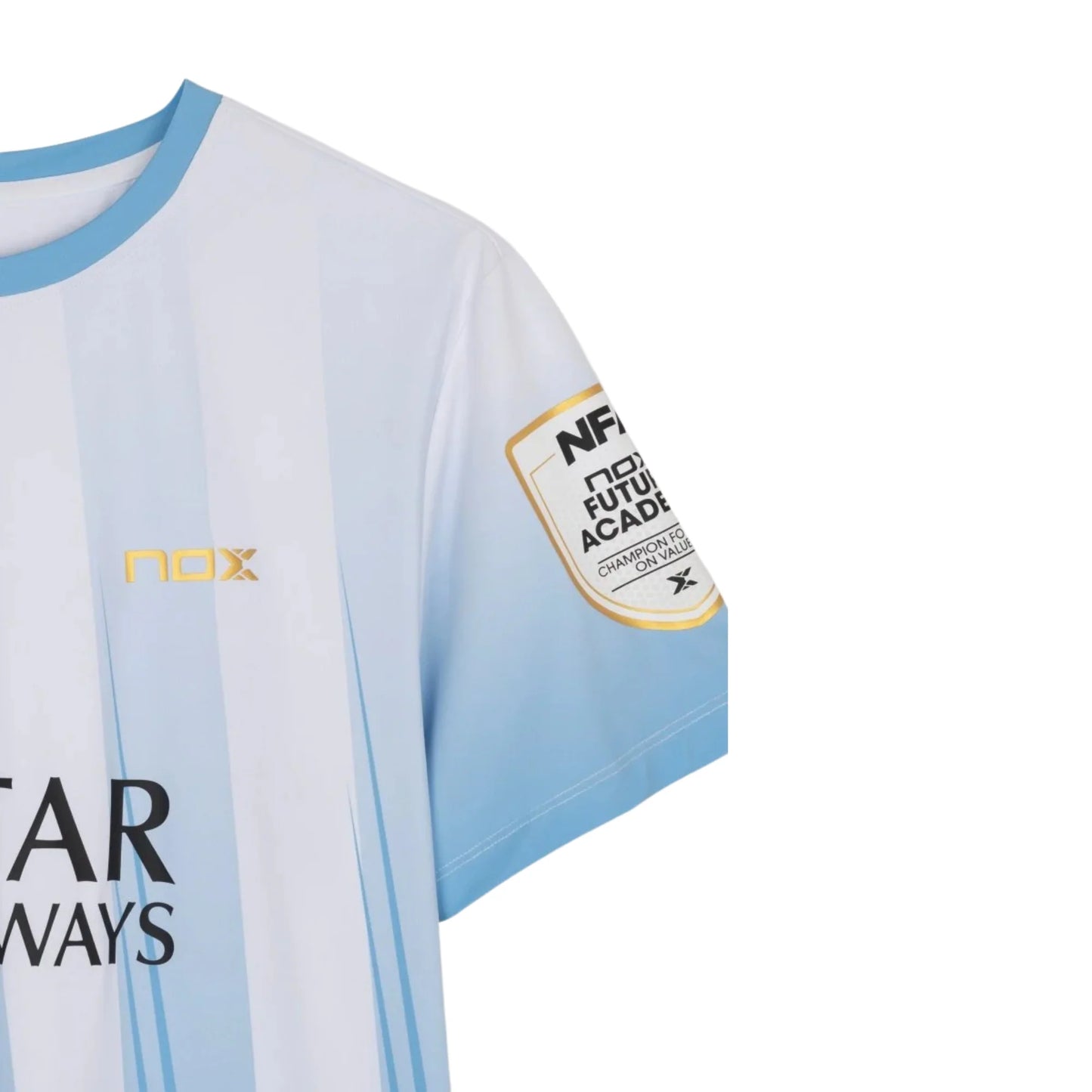 NOX CAMISETA SPONSORS AT10 AZUL CLARO AGUSTÍN TAPIA