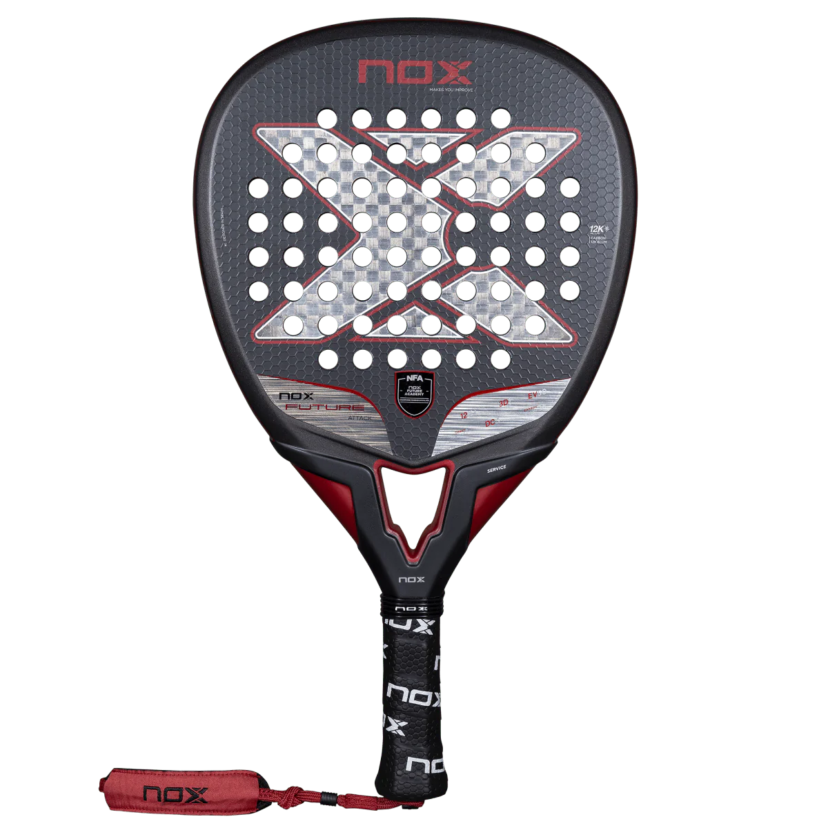 NOX PALA FUTURE ATTACK 12K ALUM 2025