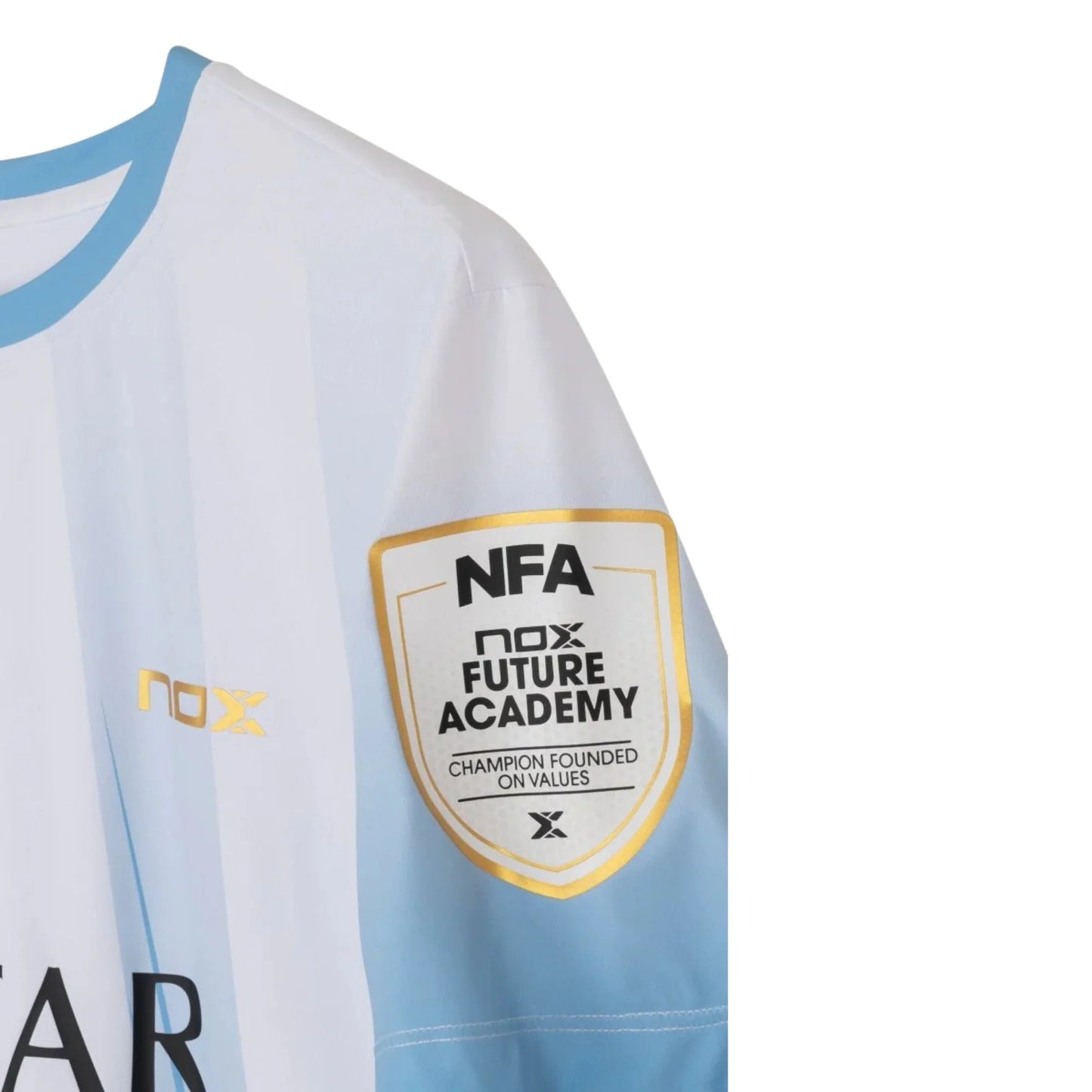 NOX CAMISETA SPONSORS AT10 AZUL CLARO AGUSTÍN TAPIA