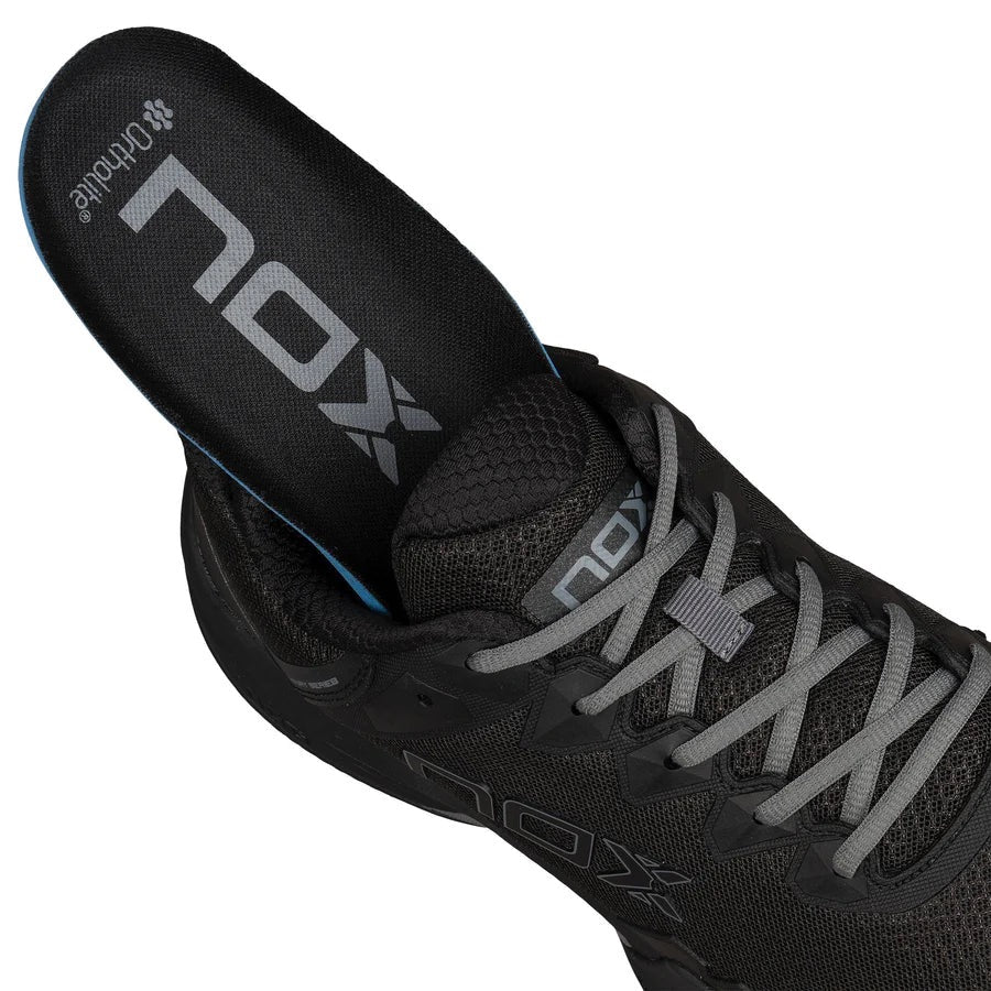 NOX TENIS DE PADEL ML10 HEXA BLACK SLATE/GREY