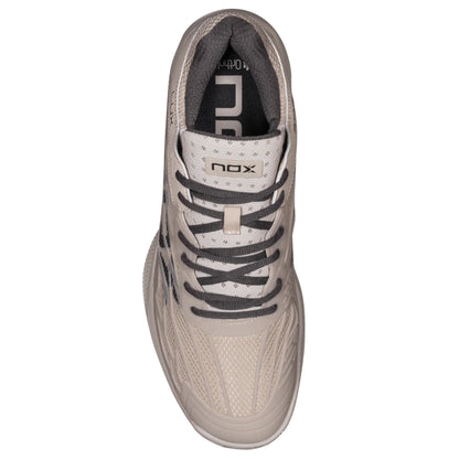NOX TENIS DE PADEL AT10 LUX GRIS/NEGRO