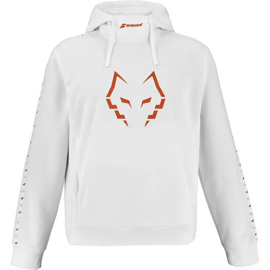 BABOLAT SUDADERA HOOD SWEAT LEBRON MEN WHITE/ WHITE