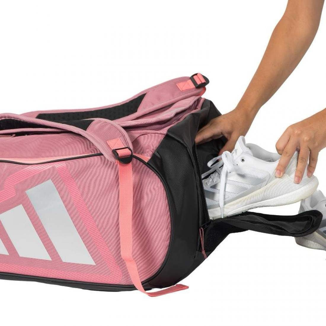 Paletero Adidas Marta Ortega Protour 3.5 Rosa Negro