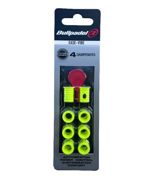 Antivibrador Bullpadel Ease Vibe Amarillo Azufre Fluor