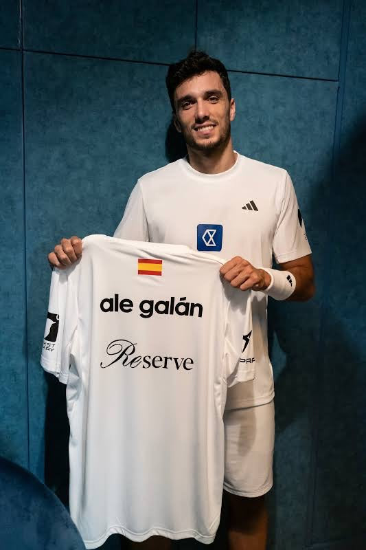 Camiseta Adidas Ale Galán Oficial Blanco