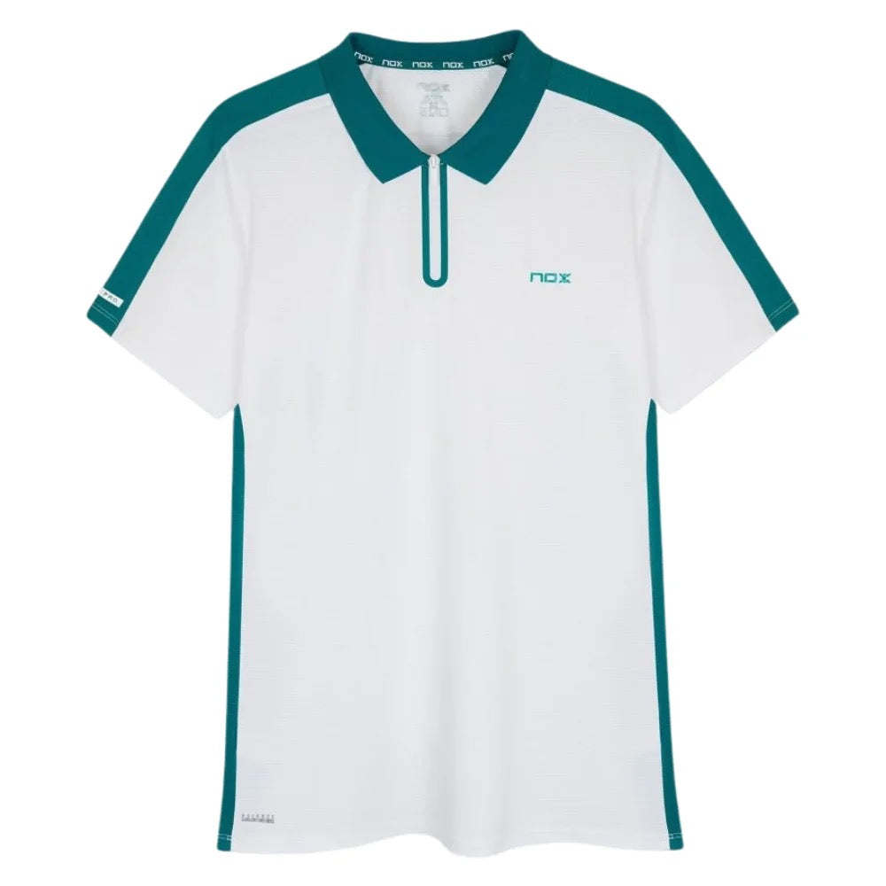 NOX POLO HOMBRE PRO WHITE / IVY GREEN