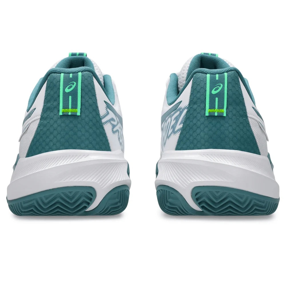 ASICS TENIS GEL-CHALLENGER 15 HOMBRE WHITE/MISTY PINE