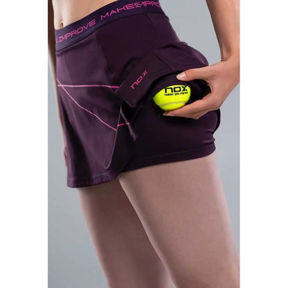 Falda pro deep purple