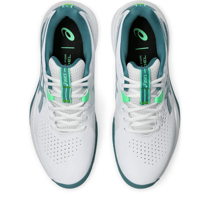 ASICS TENIS GEL-CHALLENGER 15 HOMBRE WHITE/MISTY PINE