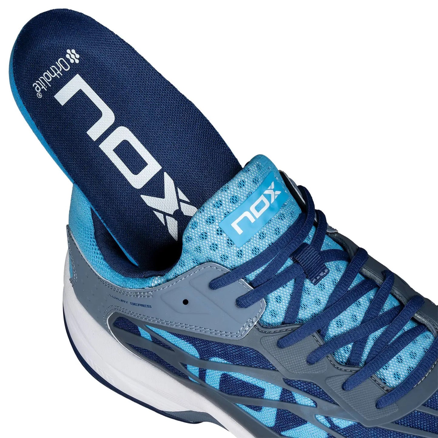 NOX TENIS DE PADEL AT10 LUX PIEDRA/AZUL BONNIE