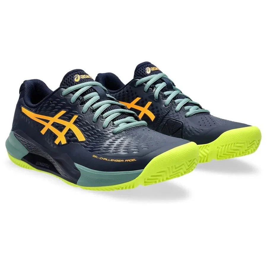 ASICS TENIS GEL CHALLENGER 14 MIDNIGHT MEN STADIUM ORANGE