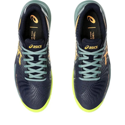 ASICS TENIS GEL CHALLENGER 14 MIDNIGHT MEN STADIUM ORANGE