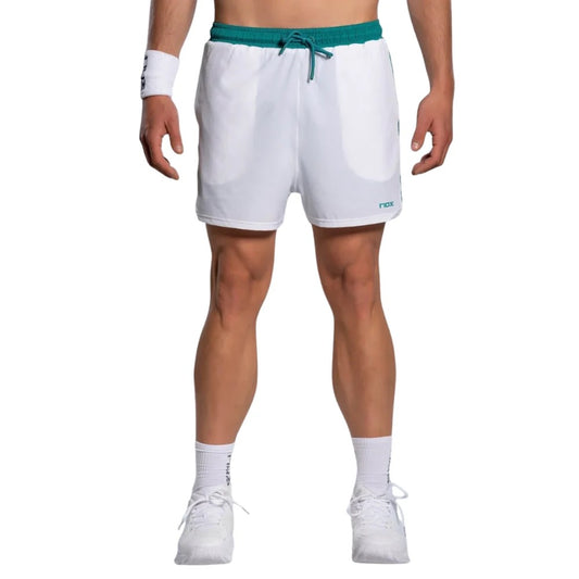 NOX SHORT HOMBRE PRO WHITE / IVY GREEN