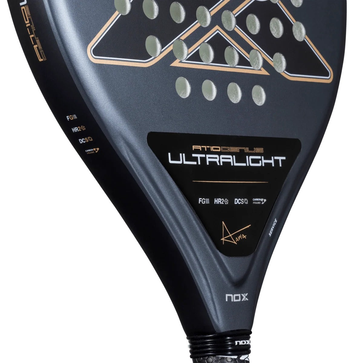 NOX PALA DE PADEL AT10 GENIUS ULTRALIGHT BY AGUSTIN TAPIA