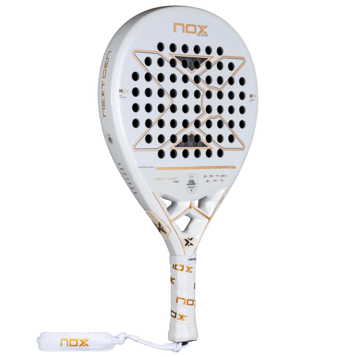 NOX PALA DE PADEL NEXTGEN PRO HYBRID 12K NFA SERIES