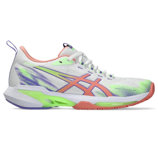 ASICS WOMEN SHOES SONICSMASH FF WHITE/GUAVA