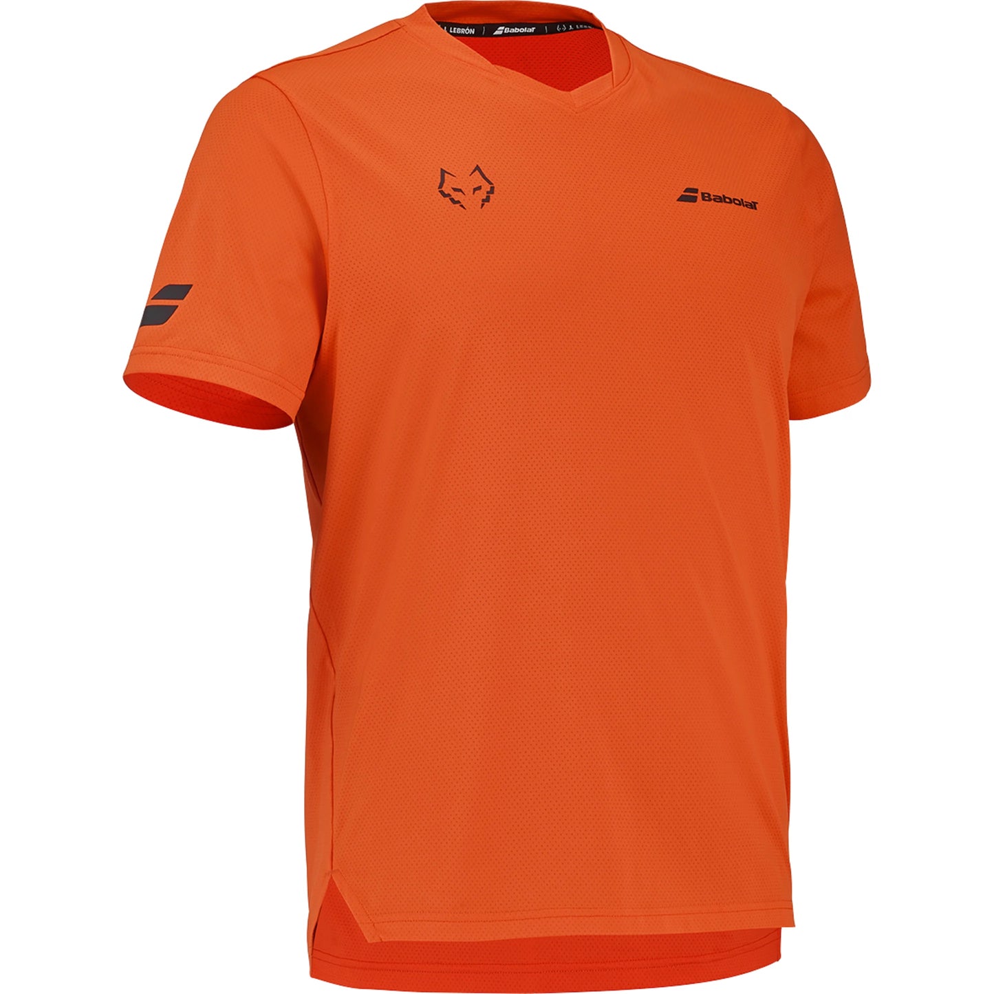 BABOLAT PLAYERA CREW NECK TEE LEBRON MEN RED/ ORANGE