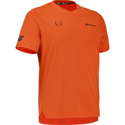 BABOLAT PLAYERA CREW NECK TEE LEBRON MEN RED/ ORANGE