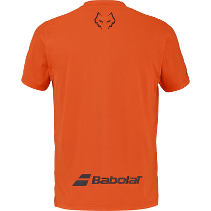 BABOLAT PLAYERA CREW NECK TEE LEBRON MEN RED/ ORANGE