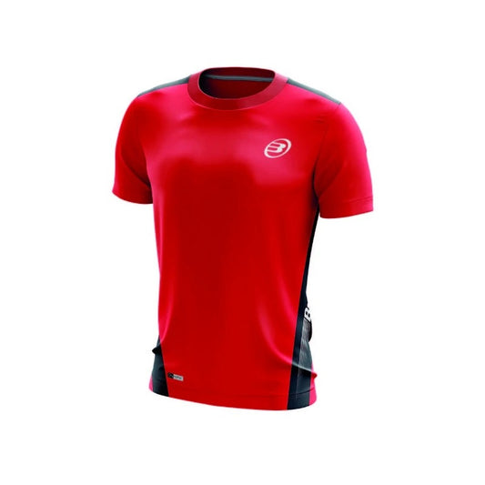 Camiseta Bullpadel Bromo Rojo Junior
