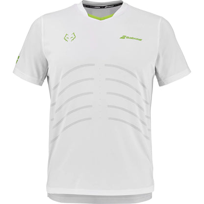 BABOLAT PLAYERA CREW NECK TEE RÉPLICA LEBRON MEN WHITE/WHITE