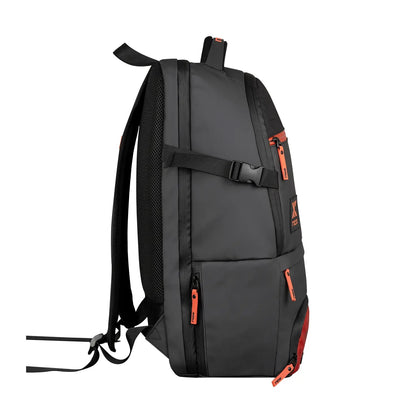 MOCHILA NOX LUXURY OPEN SERIES NEGRO ROJO