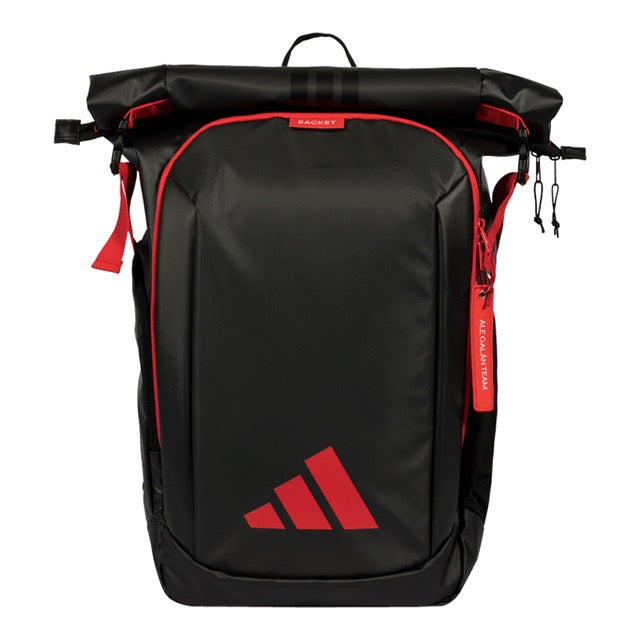 Mochila Adidas Multigame Black/Red Ale Galán 2026
