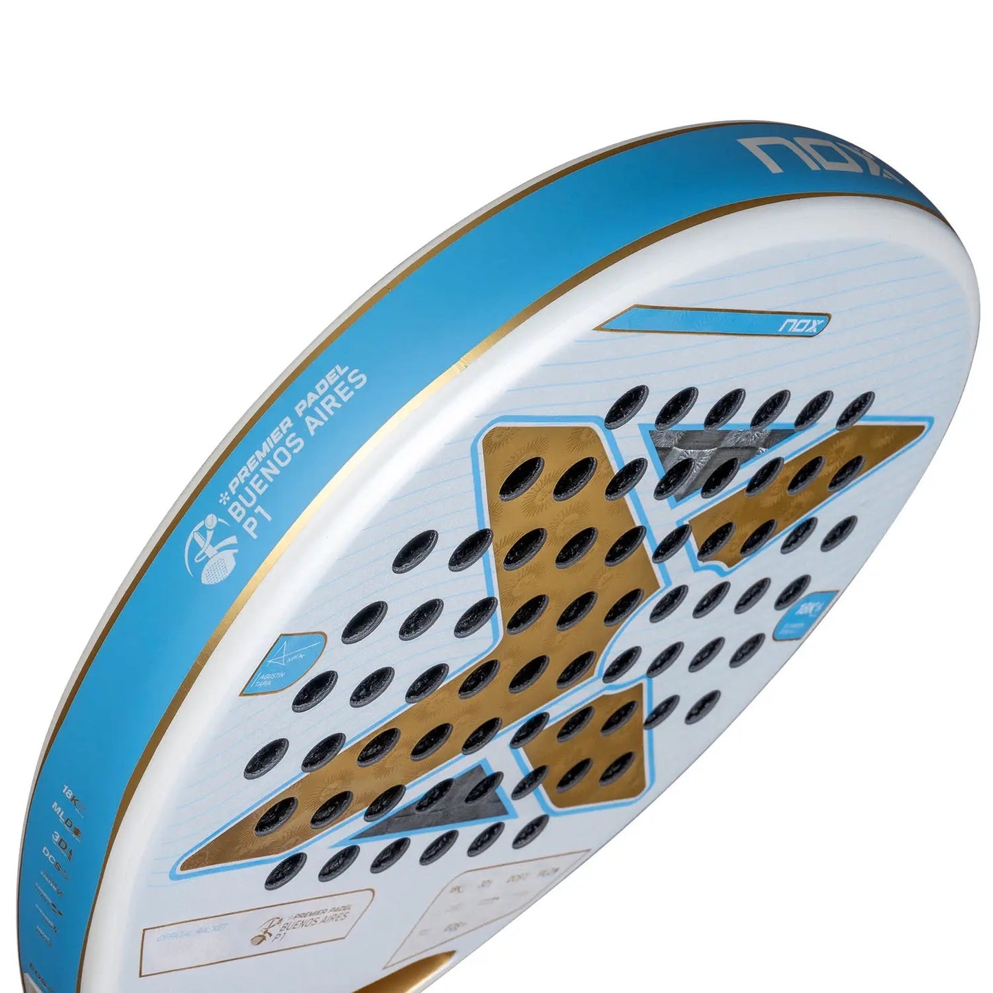 PACK PALA NOX AT GENIUS 18K ALUM BUENOS AIRES EXCLUSIVE EDITION
