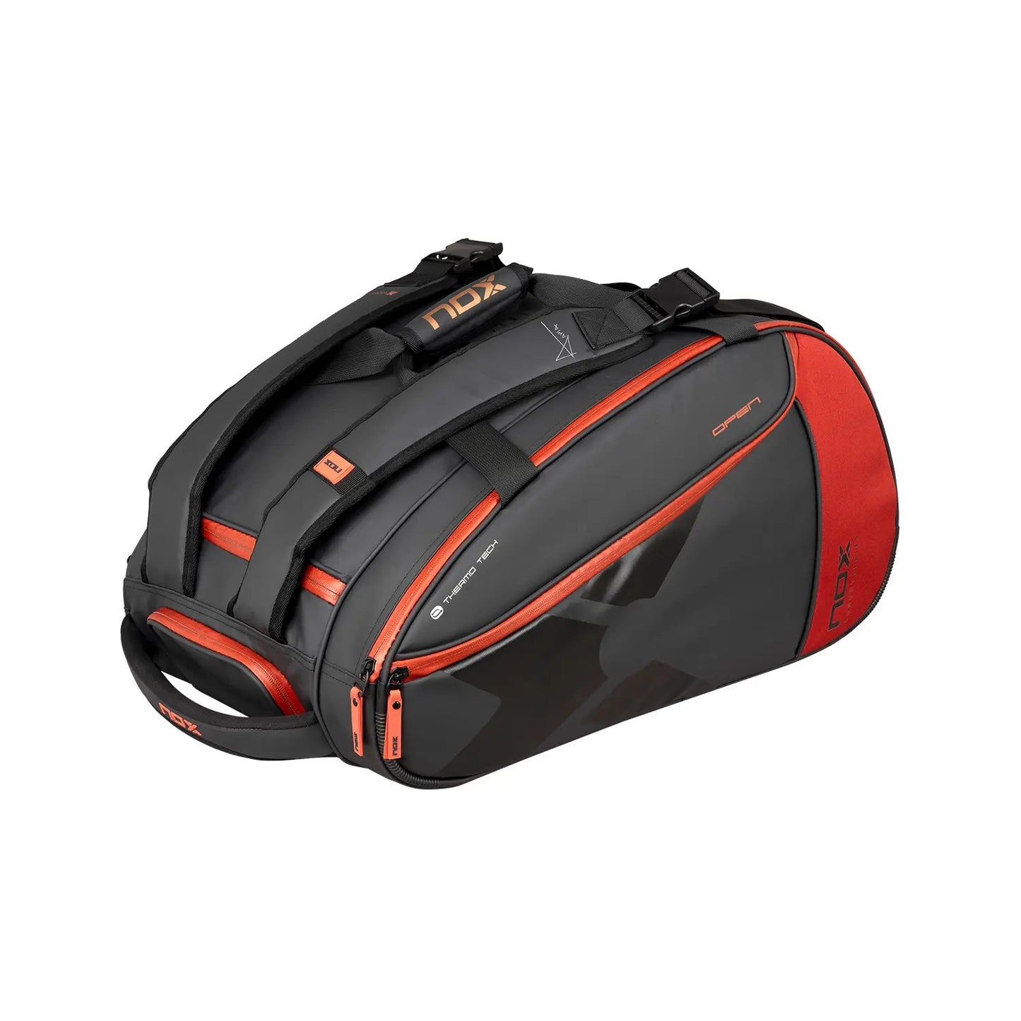 PALETERO NOX LUXURY OPEN SERIES NEGRO ROJO