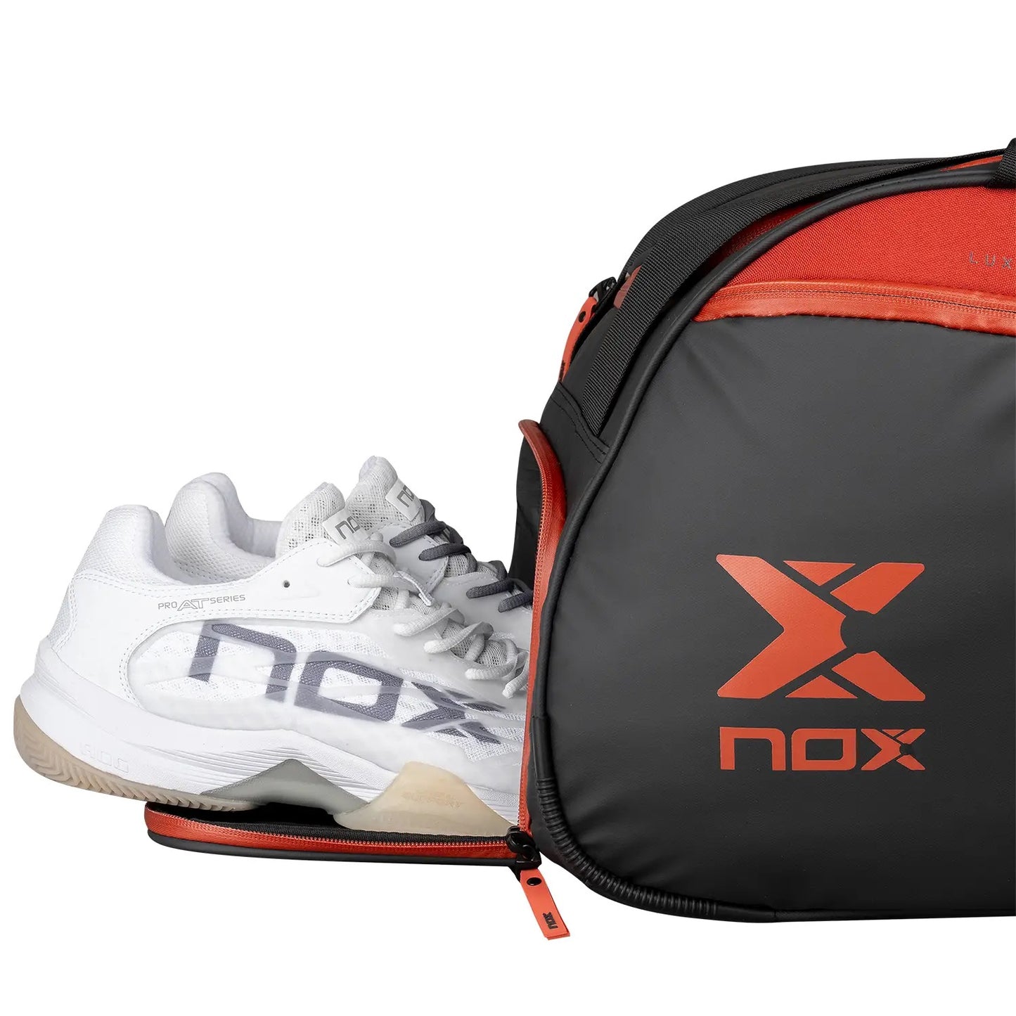 PALETERO NOX LUXURY OPEN SERIES NEGRO ROJO