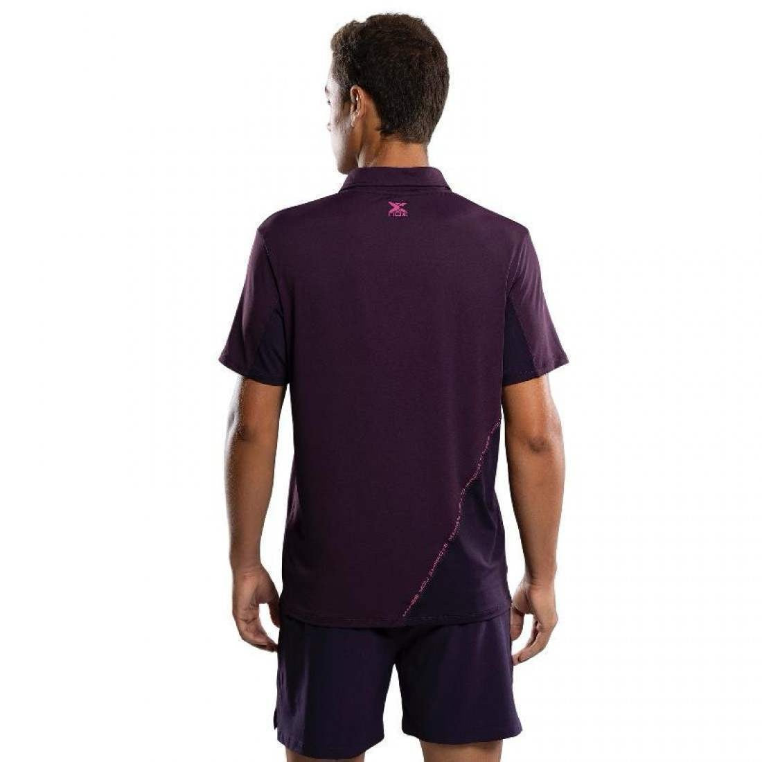 Polo Nox Pro Morado Oscuro