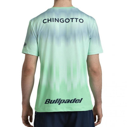 Camiseta Bullpadel Chingotto 26V Verde Acido
