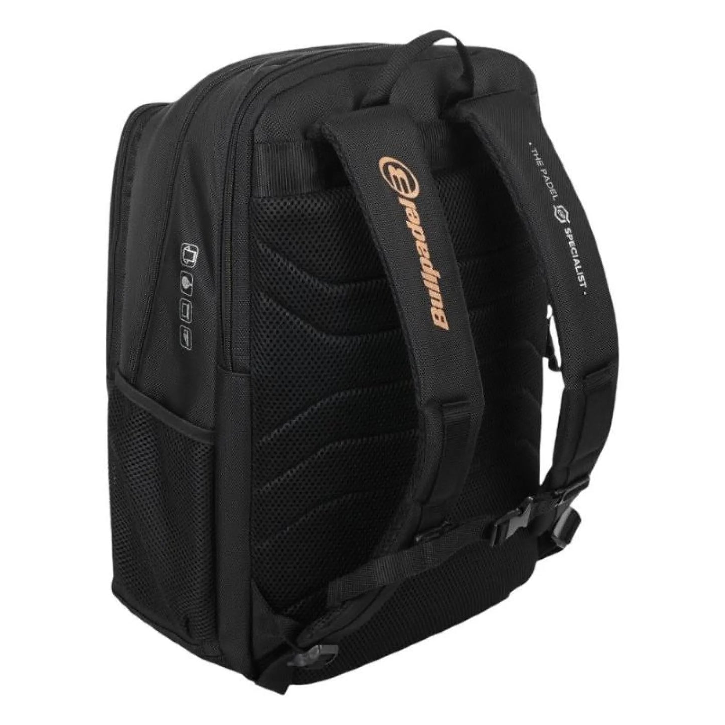 Mochila Bullpadel Juan Tello Vertex Negro