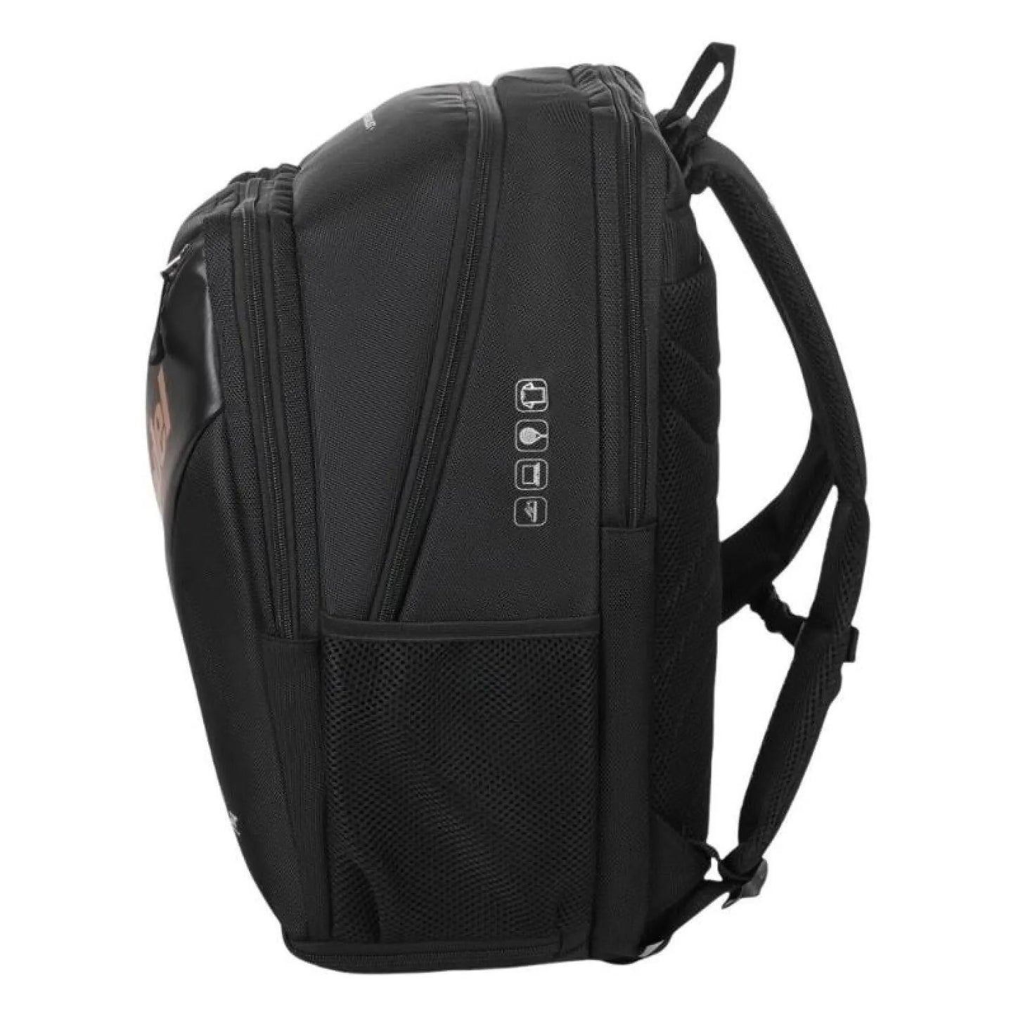 Mochila Bullpadel Juan Tello Vertex Negro