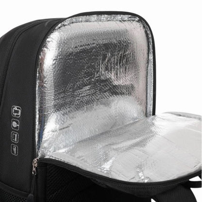 Mochila Bullpadel Juan Tello Vertex Negro