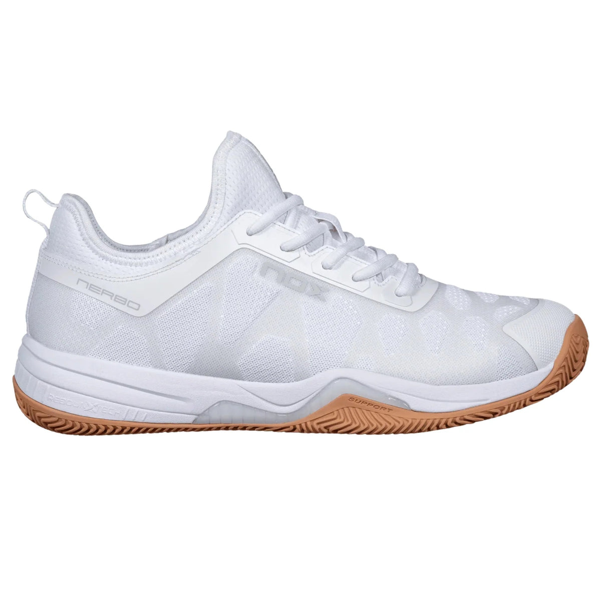 NOX TENIS DE PADEL NERBO WHITE/GUM RUBBER