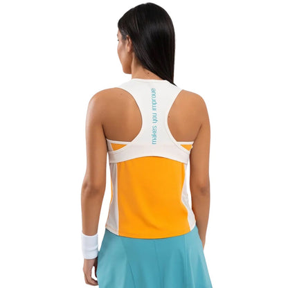 NOX CAMISETA DE TIRANTES MUJER PRO NARANJA