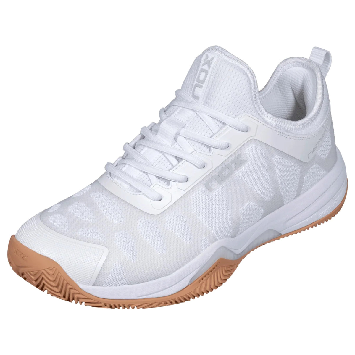 NOX TENIS DE PADEL NERBO WHITE/GUM RUBBER