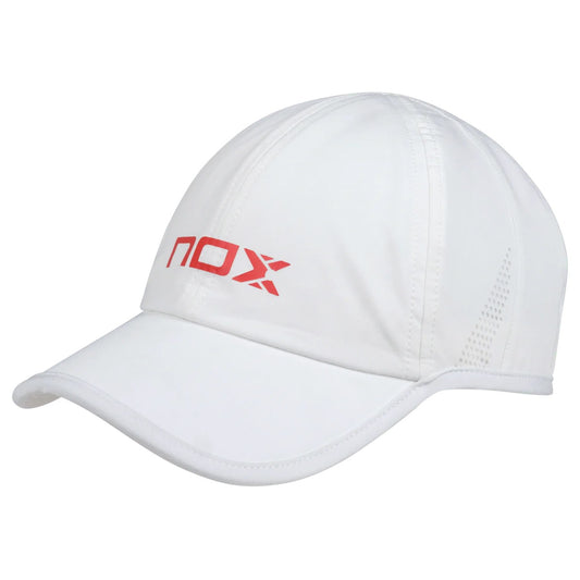 NOX GORRA BLANCA/ROJA