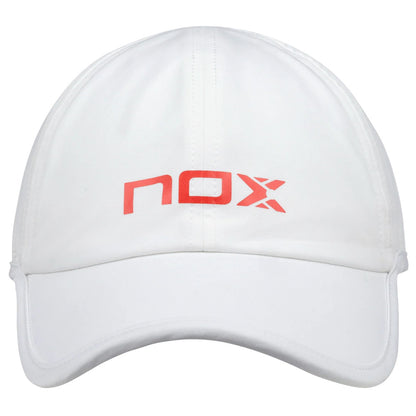 NOX GORRA BLANCA/ROJA