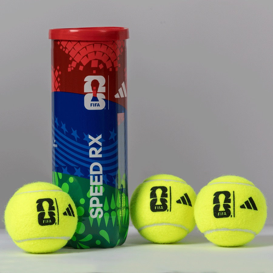 CAJON DE 24 BOTES DE PELOTAS PADEL ADIDAS WORLD CUP 2026 SPEED RX
